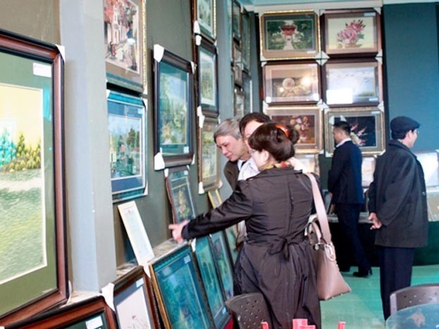 Nghề thêu Thường Tín đã được xây dựng nhãn hiệu tập thể Nghề thêu Thường Tín đã được xây dựng nhãn hiệu tập thể