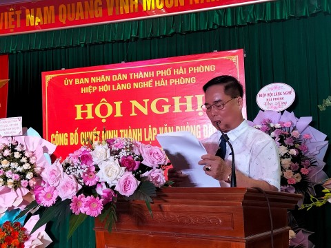 thanh lap van phong dai dien hiep hoi lang nghe hai phong tai huyen thuy nguyen