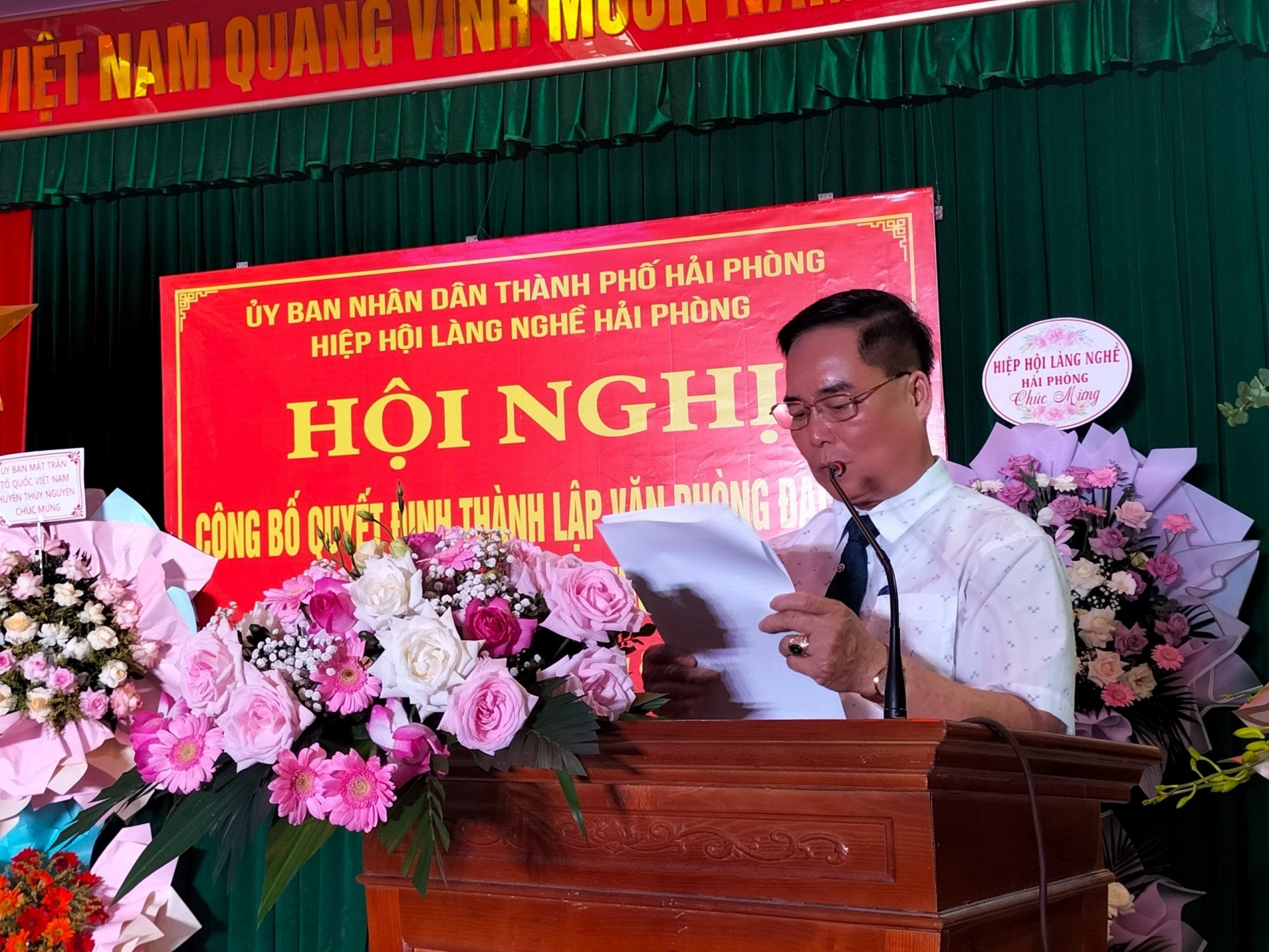 Thành lập văn phòng đại diện Hiệp hội Làng nghề Hải Phòng tại huyện Thủy Nguyên Thành lập văn phòng đại diện Hiệp hội Làng nghề Hải Phòng tại huyện Thủy Nguyên