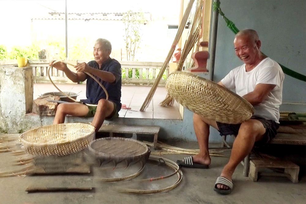 Các sản phẩm chủ yếu của làng nghề mây tre đan xã Phúc Thành Các sản phẩm chủ yếu của làng nghề mây tre đan xã Phúc Thành