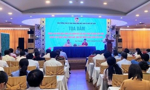 Toạ đàm "Nâng cao hiệu quả công tác giám sát trong xây dựng nông thôn mới"