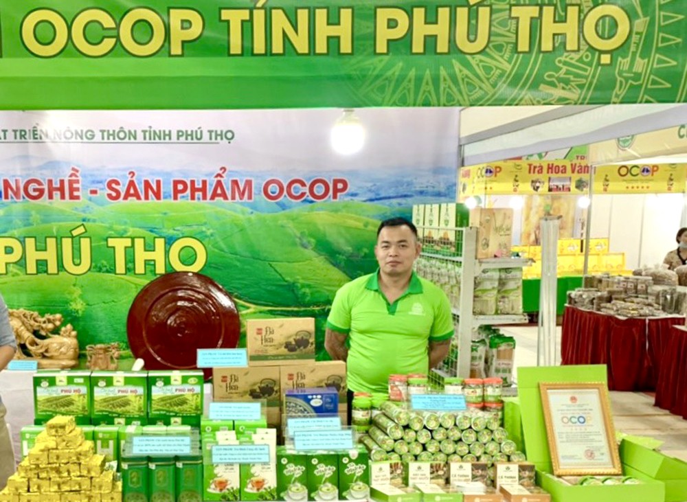 Phú Thọ có 19 sản phẩm OCOP cấp tỉnh tham gia trưng bày tại hội chợ. 