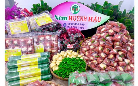 Nem Huỳnh Hậu - Đậm đà hương vị đất sen hồng