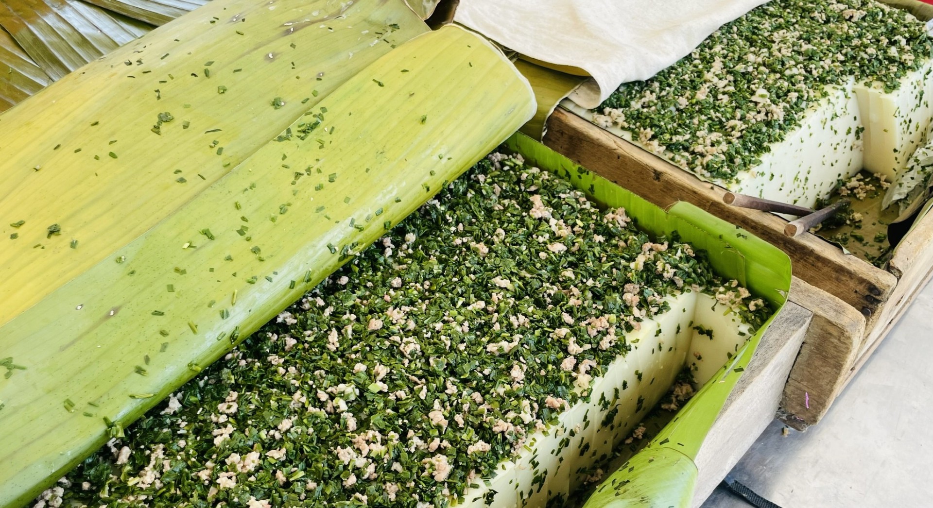 Đến Pắc Nặm tưởng thức đặc sản bánh đúc Công Bằng Đến Pắc Nặm tưởng thức đặc sản bánh đúc Công Bằng