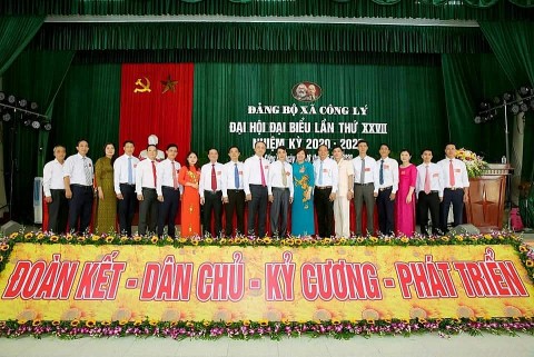 Xã Công Lý hoàn thiện và nâng cao các tiêu chí xây dựng nông thôn mới