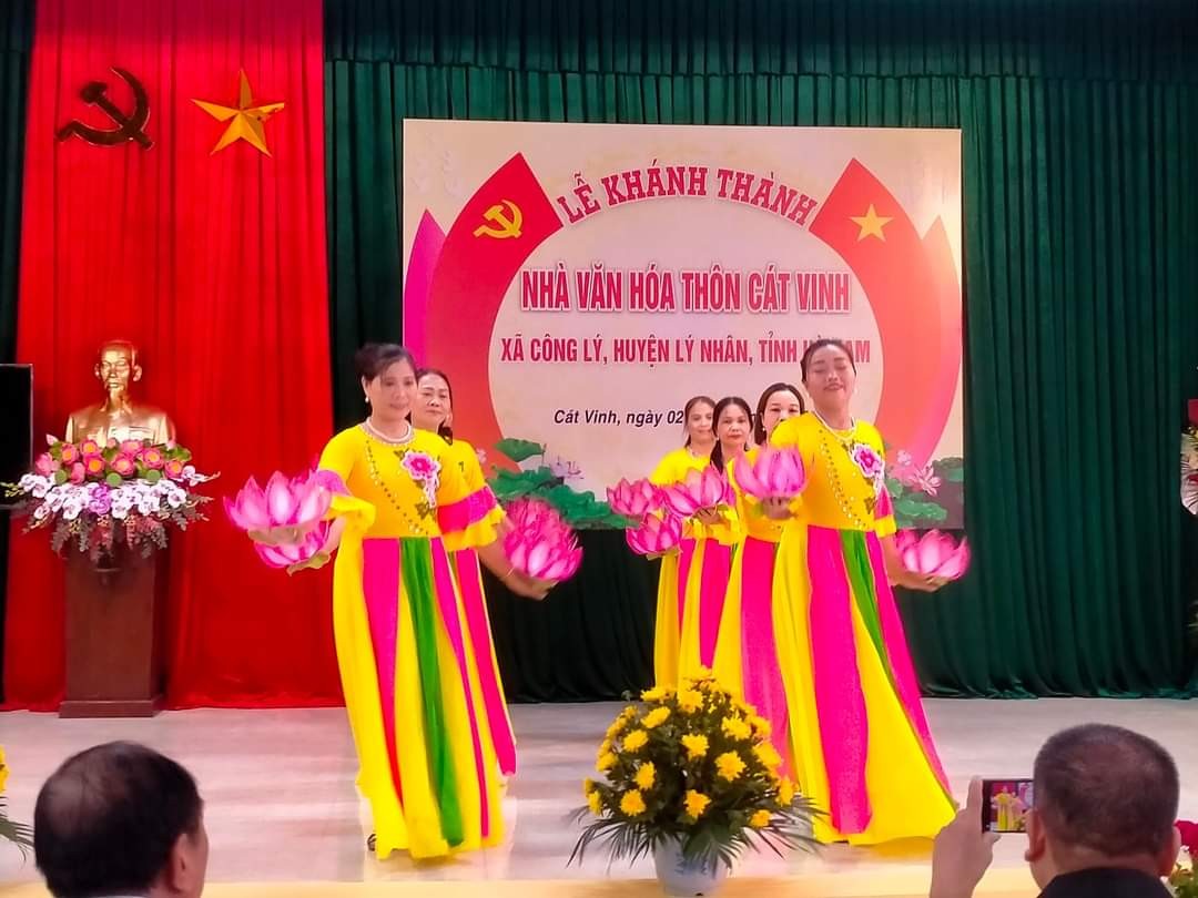 Huyện Lý Nhân (Hà Nam) :  Thôn Cát Vinh, xã Công Lý khánh thành Nhà Văn hóa chào mừng kỷ niệm 78 năm ngày Quốc khánh 2/9. Huyện Lý Nhân (Hà Nam) :  Thôn Cát Vinh, xã Công Lý khánh thành Nhà Văn hóa chào mừng kỷ niệm 78 năm ngày Quốc khánh 2/9.