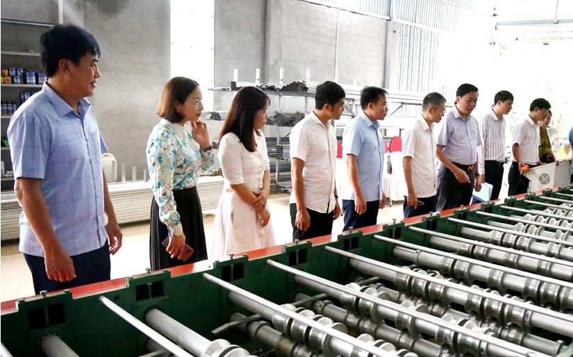 Hòa Bình nghiệm thu đề án khuyến công