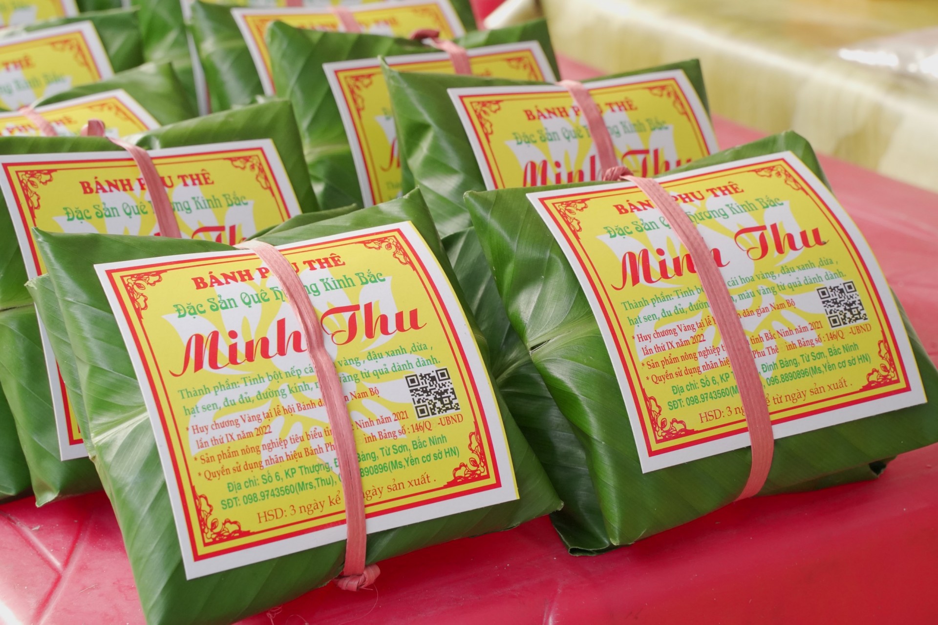 Bánh phu thê Minh Thu - sản phẩm OCOP 4 sao tỉnh Bắc Ninh