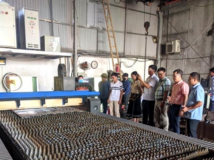 Nghiệm thu tại Công ty TNHH SX&TM kim khí Phúc Tiến