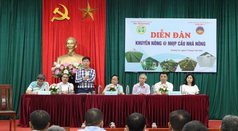 Hà Nội: 200 hộ nông dân, Hợp tác xã tham gia diễn đàn “Nhịp cầu nhà nông”