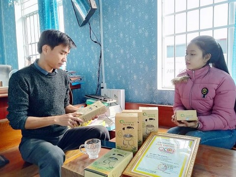 Gạo “Cái quạt mo” sản phẩm OCOP đạt chuẩn 4 sao