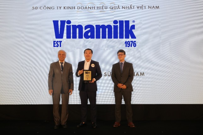 Hơn một thập niên, Vinamilk giữ vững ngôi vị trong các bảng xếp hạng doanh nghiệp niêm yết hàng đầu Hơn một thập niên, Vinamilk giữ vững ngôi vị trong các bảng xếp hạng doanh nghiệp niêm yết hàng đầu ảnh 1