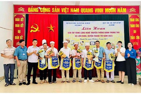 Thanh Trì (Hà Nội): Liên hoan “bàn tay vàng” Làng nghề truyền thống Bánh Trung thu