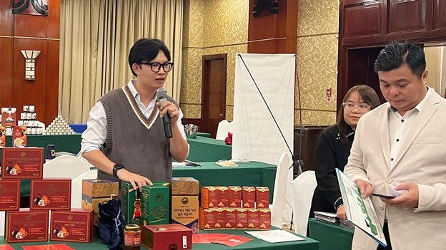 Sản phẩm của Công ty TNHH Cordyceps - là sản phẩm công nghiệp nông thôn tiêu biểu năm 2022