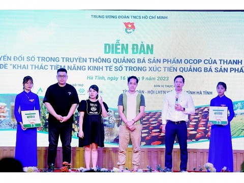 ha tinh ung dung chuyen doi so san pham ocop