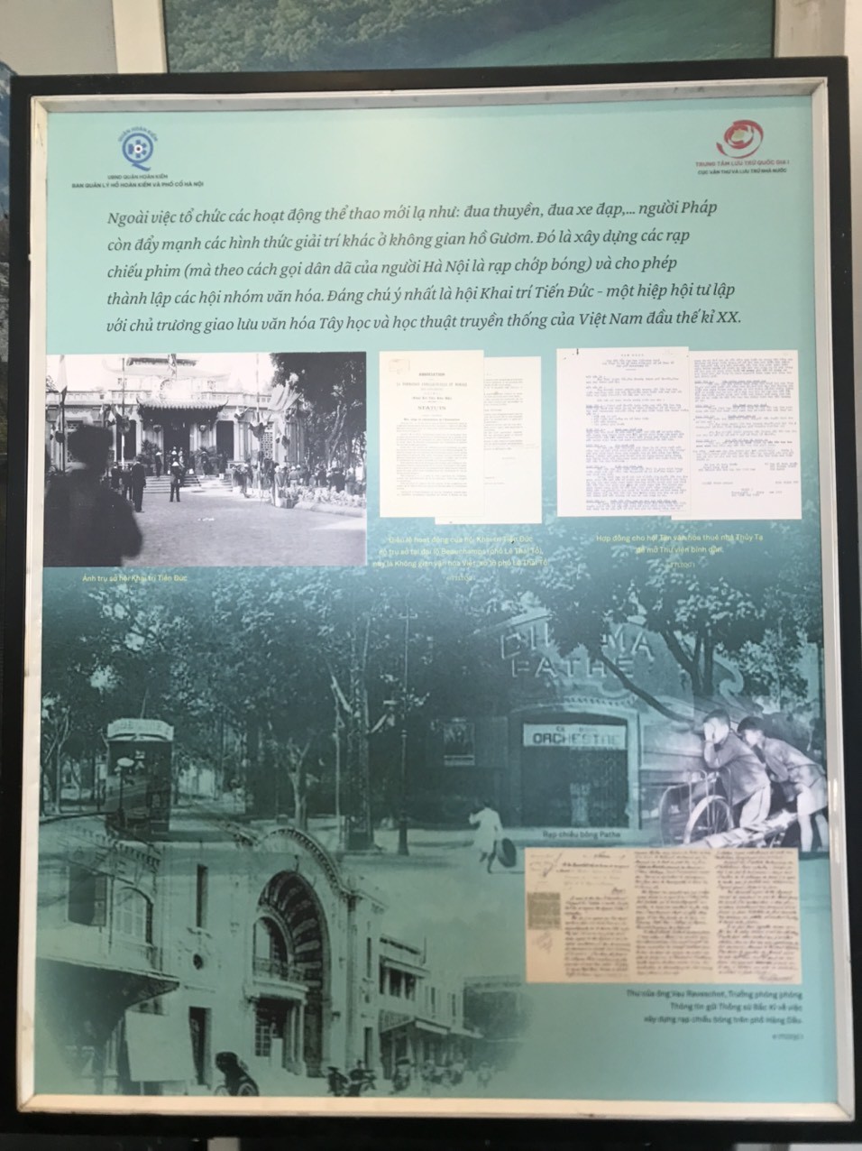 Trải nghiệm Hà Nội xưa tại triển lãm “Hồ Gươm, Giao lộ Đông-Tây” Trải nghiệm Hà Nội xưa tại triển lãm “Hồ Gươm, Giao lộ Đông-Tây”