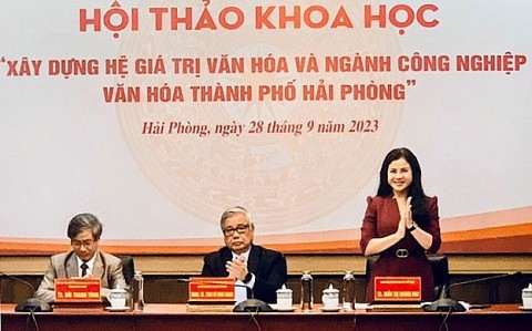 xay dung he gia tri van hoa va nganh cong nghiep van hoa hai phong