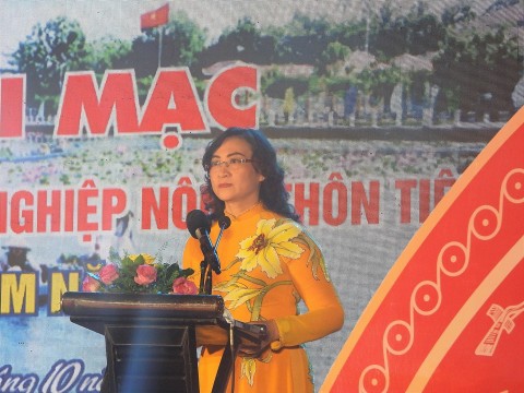 Khai mạc hội chợ triển lãm hàng công nghiệp nông thôn tiêu biểu khu vực phía Nam