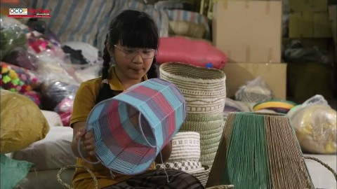 Phát triển tinh hoa làng nghề từ sợi cói Thái Bình