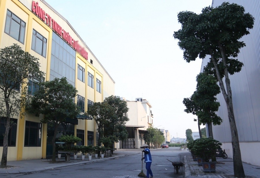 Hiện, có 86 hộ cá thể và doanh nghiệp đăng ký thuê đất và đang sản xuất kinh doanh trong cụm công nghiệp