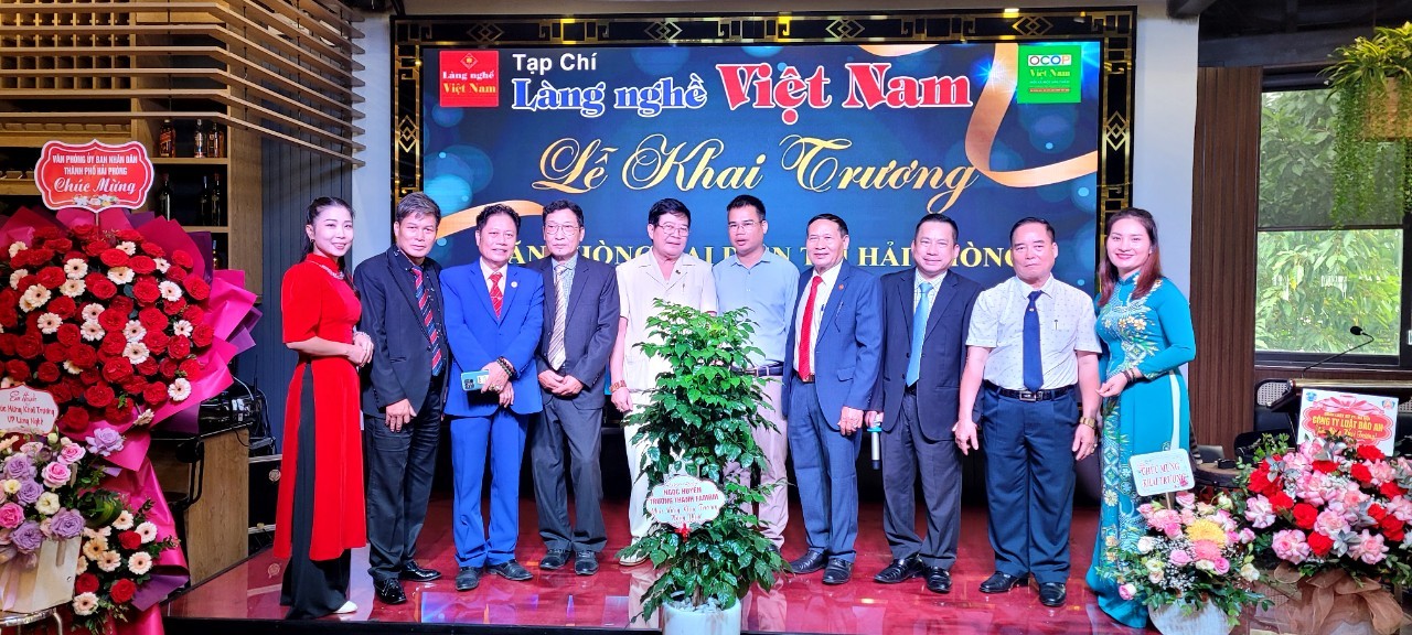 Tạp chí Làng nghề Việt Nam ra mắt Văn phòng đại diện tại Thành phố Hải Phòng