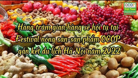 festival nong san san pham ocop gan ket du lich ha noi nam 2022