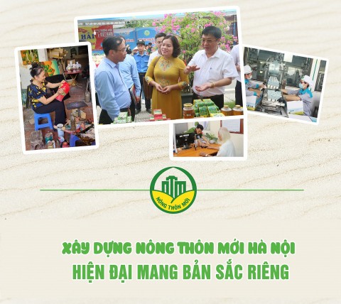Xây dựng Nông thôn mới Hà Nội hiện đại mang bản sắc riêng