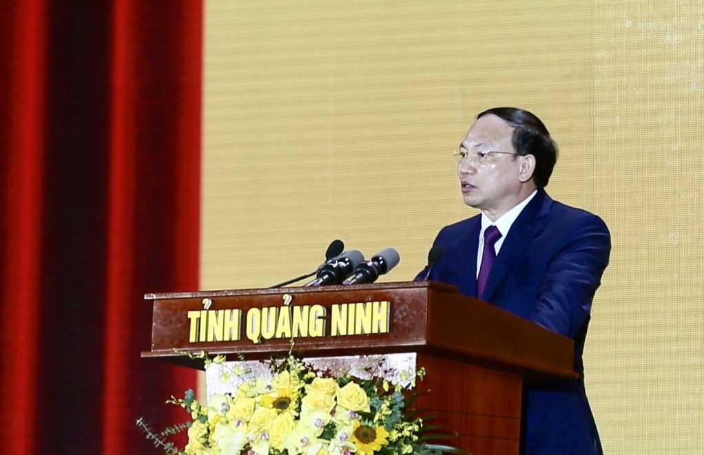 Chủ tịch nước Võ Văn Thưởng dự lễ kỉ niệm 60 năm thành lập tỉnh Quảng Ninh
