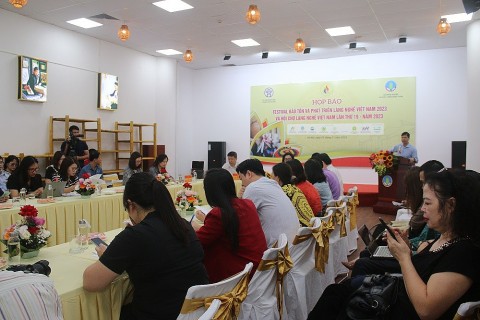 Festival Bảo tồn và Phát triển làng nghề Việt Nam 2023: Có sự tham gia của các tổ chức quốc tế