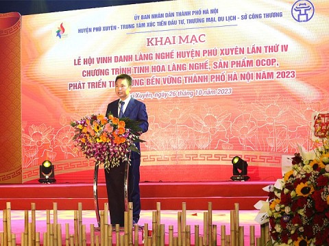 le hoi vinh danh lang nghe huyen phu xuyen lan thu iv