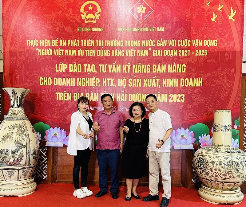 Hiệp hội làng nghề Việt Nam mở lớp đào tạo kỹ năng bán hàng online