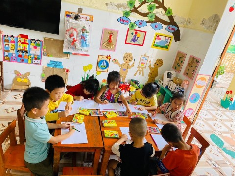 Trường Mầm non Nga Liên: Nâng cao chất lượng nuôi dưỡng, giáo dục trẻ
