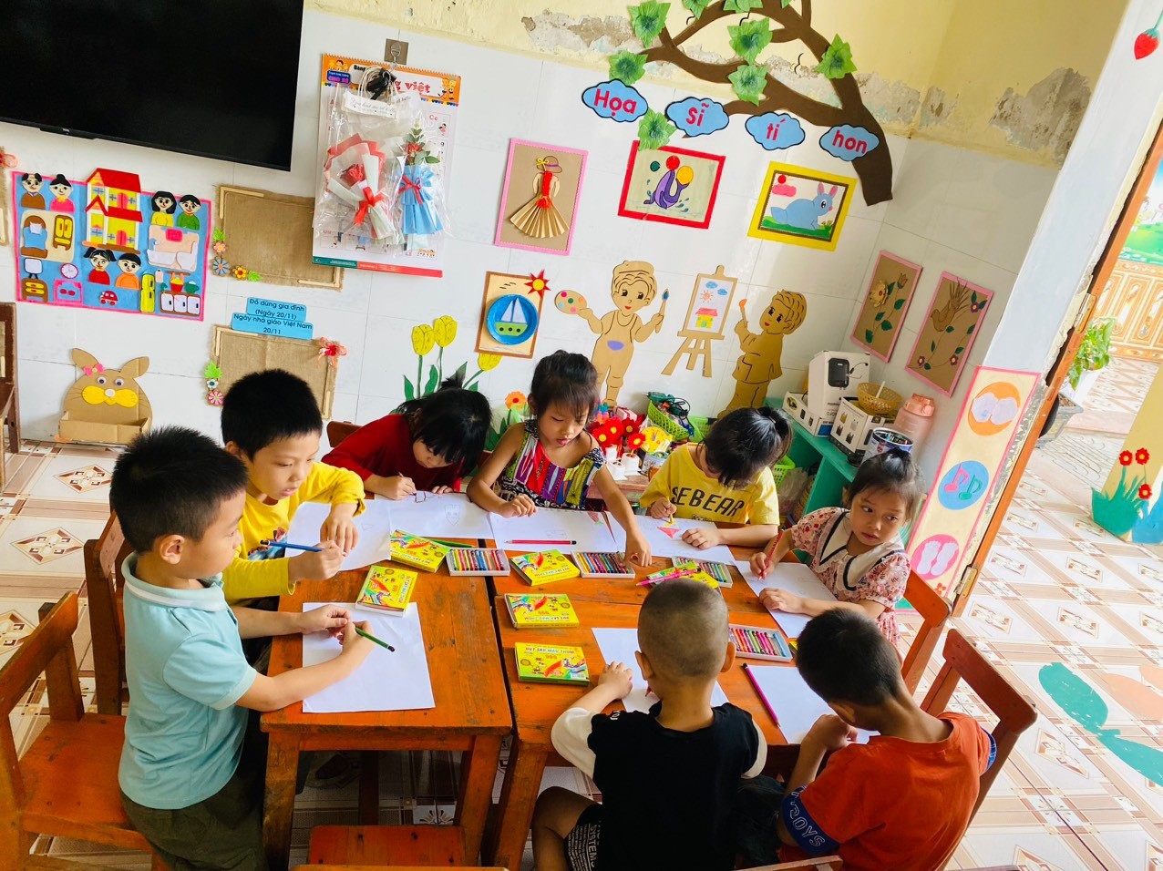 Trường Mầm non Nga Liên: Nâng cao chất lượng nuôi dưỡng, giáo dục trẻ