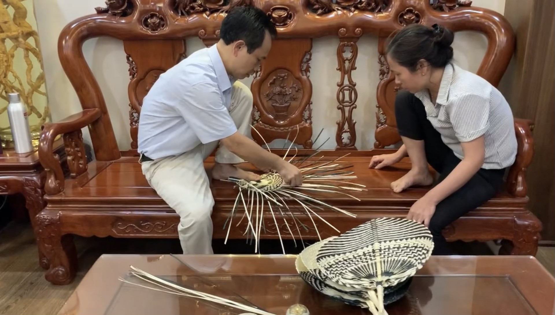 Mây tre giang đan Bình Phú: Sản phẩm làng nghề đạt OCOP 4 sao Mây tre giang đan Bình Phú: Sản phẩm làng nghề đạt OCOP 4 sao