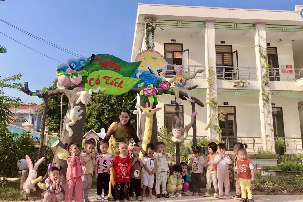 Trường mầm non Nga Bạch nâng cao chất lượng dạy và học