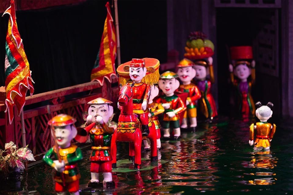 Làng múa rối nước Đào Thục Làng múa rối nước Đào Thục