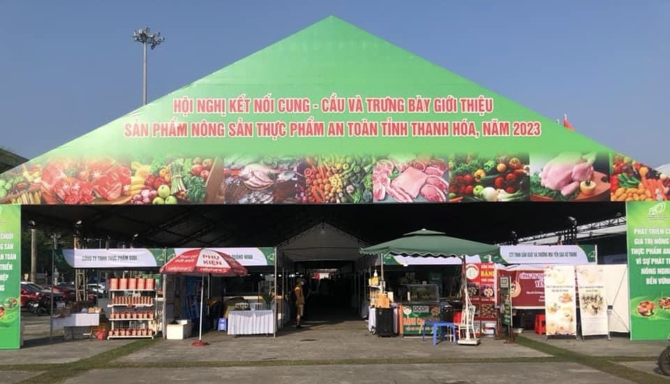 Thanh Hóa: Trưng bày, giới thiệu sản phẩm nông sản, thực phẩm an toàn năm 2023