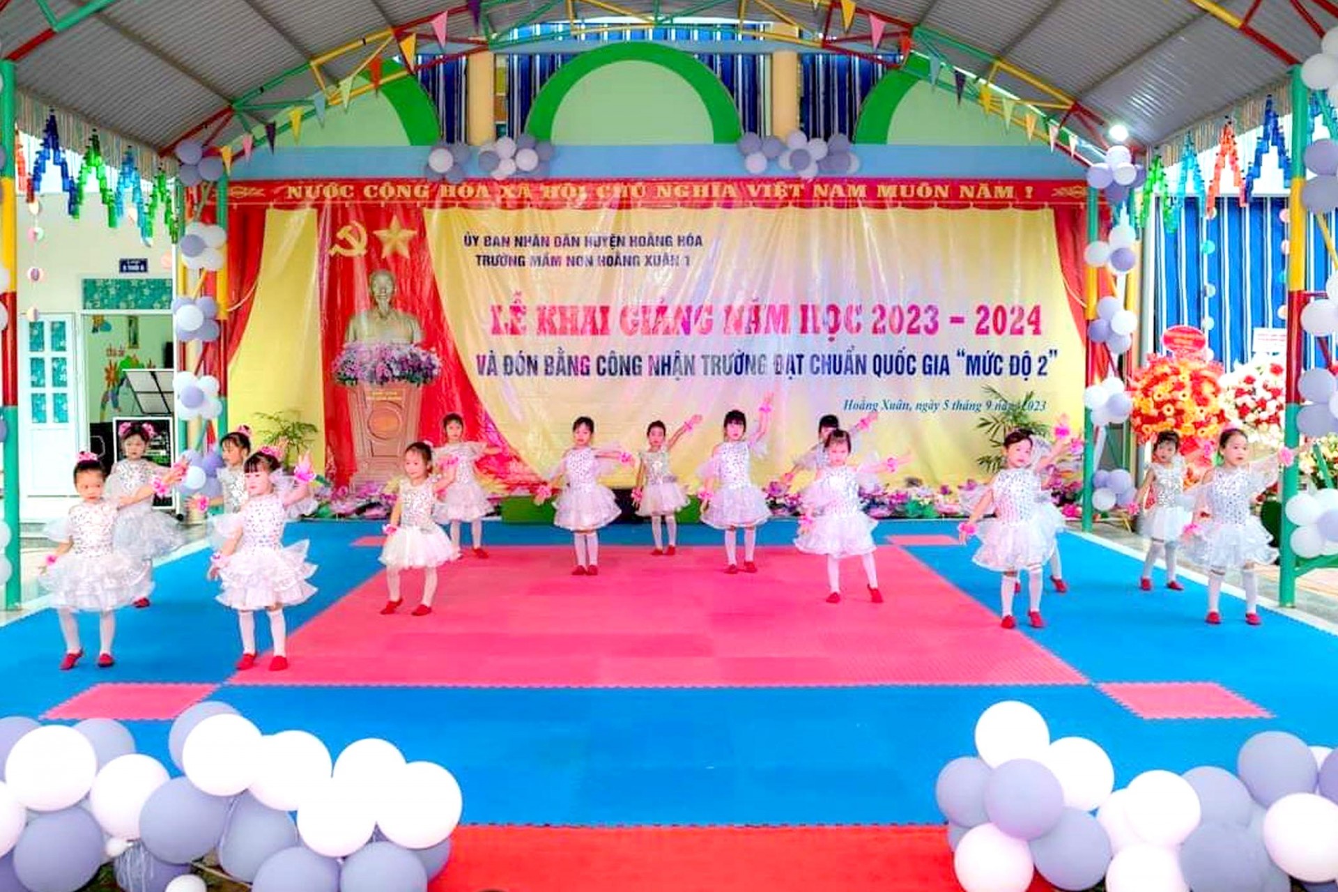 Trường mầm non Hoằng Xuân 1 - “Nâng cao chất lượng giáo dục toàn diện cho trẻ”