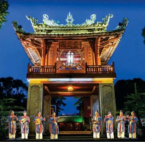 chuong trinh nghe thuat di san hoi tu tai ha noi