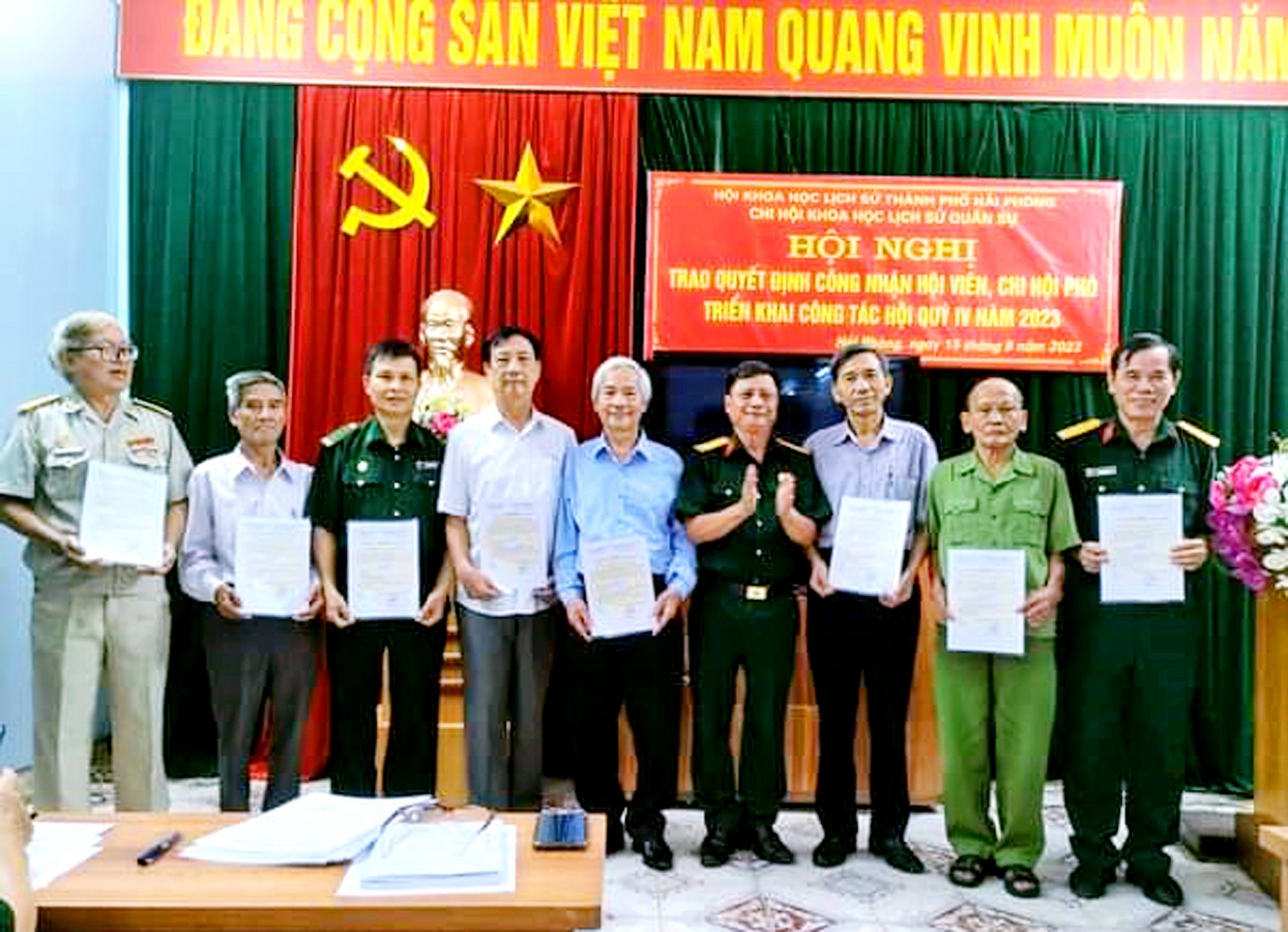 Chi hội Khoa học lịch sử quân sự Thành phố Hải Phòng, chặng đường 30 năm xây dựng, hoạt động và phát triển Chi hội Khoa học lịch sử quân sự Thành phố Hải Phòng, chặng đường 30 năm xây dựng, hoạt động và phát triển