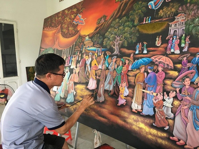 Phát huy, bảo tồn giá trị truyền thống làng nghề sơn mài Tương Bình Hiệp