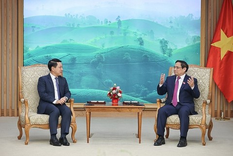 Thủ tướng Phạm Minh Chính tiếp Phó Thủ tướng, Bộ trưởng Bộ Ngoại giao Lào