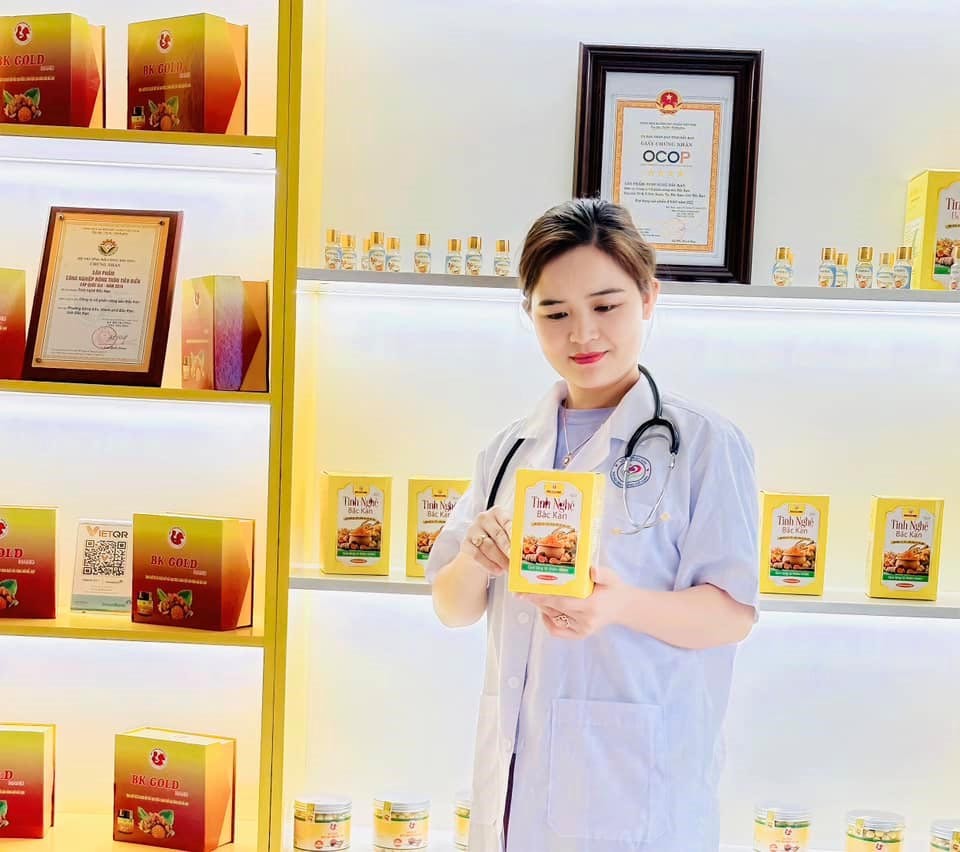 Phát triển sản phẩm tinh bột nghệ tại HTX tinh nghệ Bắc Kạn tạo động lực thúc đẩy kinh tế nông thôn từ thế mạnh của địa phương.