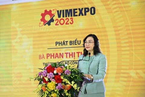 Khai mạc Triển lãm Quốc tế về công nghiệp hỗ trợ và chế biến chế tạo Việt Nam 2023