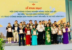 Khai mạc hội chợ hàng công nghiệp nông thôn Thủ đô năm 2023 Khai mạc hội chợ hàng công nghiệp nông thôn Thủ đô năm 2023