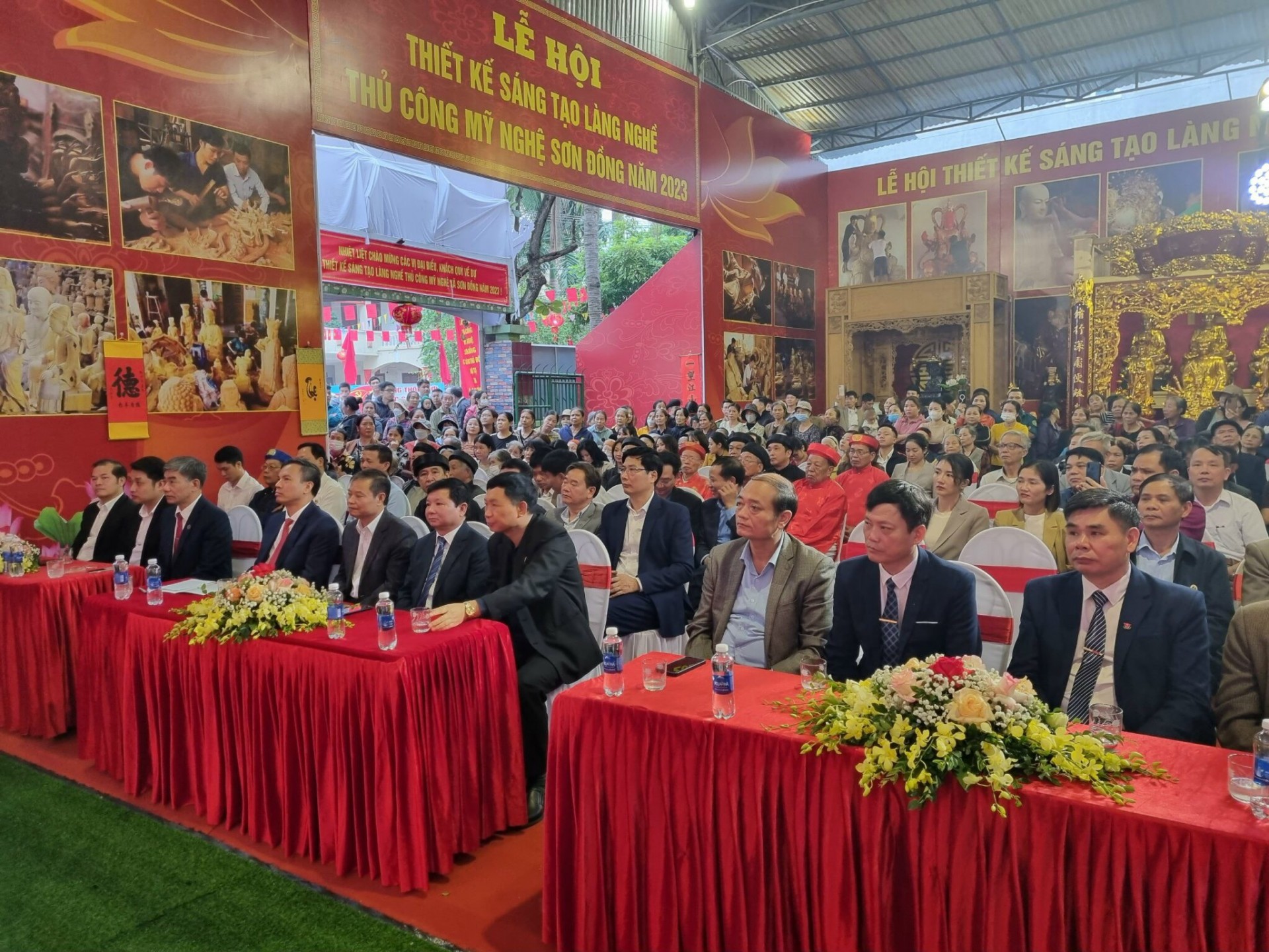 Khai mạc Lễ hội thiết kế sáng tạo làng nghề thủ công mỹ nghệ Sơn Đồng năm 2023 Khai mạc Lễ hội thiết kế sáng tạo làng nghề thủ công mỹ nghệ Sơn Đồng năm 2023