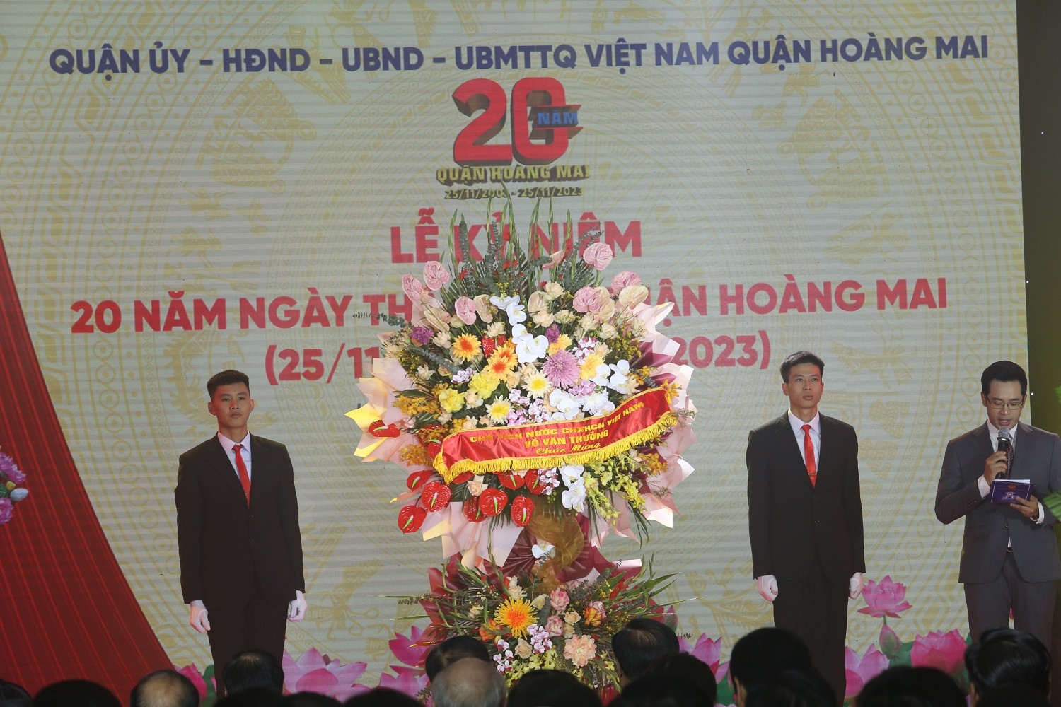 Quận Hoàng Mai (Hà Nội): Kỷ niệm 20 năm thành lập Quận (25/11/2003 - 25/11/2023) Quận Hoàng Mai (Hà Nội): Kỷ niệm 20 năm thành lập Quận (25/11/2003 - 25/11/2023)