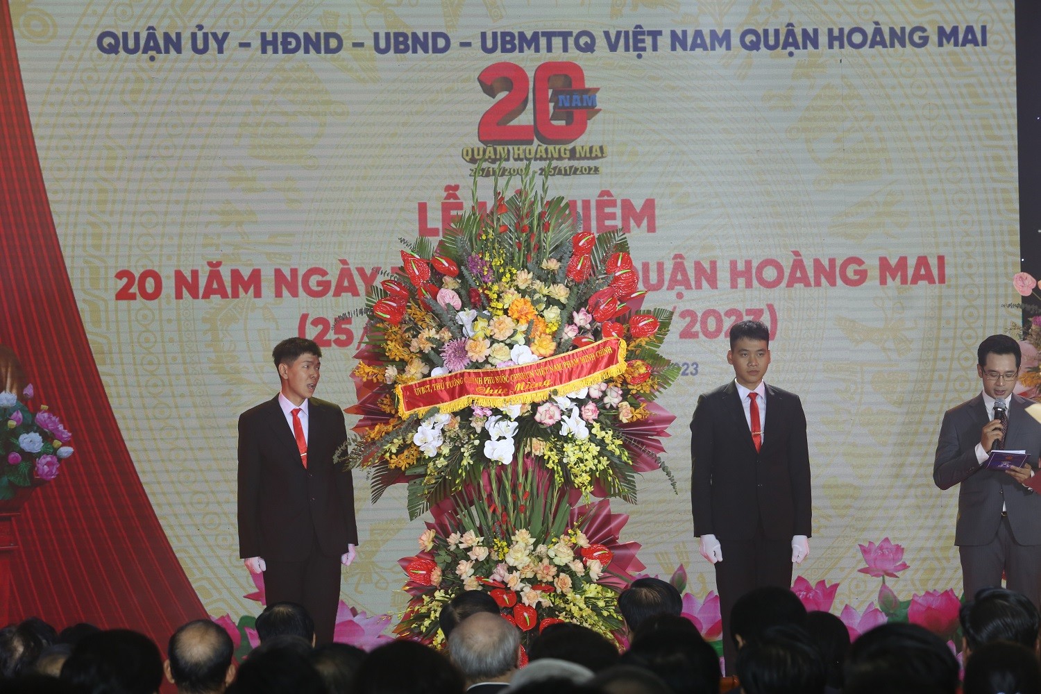 Quận Hoàng Mai (Hà Nội): Kỷ niệm 20 năm thành lập Quận (25/11/2003 - 25/11/2023) Quận Hoàng Mai (Hà Nội): Kỷ niệm 20 năm thành lập Quận (25/11/2003 - 25/11/2023)