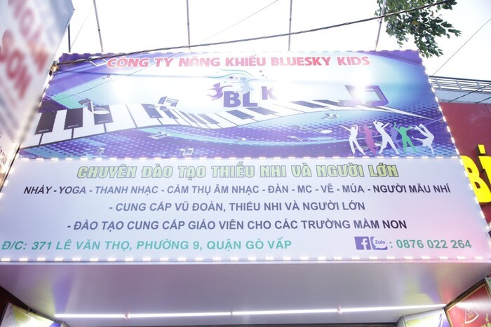Trung tâm dạy nhảy Bluesky Kids khai trương cơ sở thứ hai ở quận Gò Vấp Trung tâm dạy nhảy Bluesky Kids khai trương cơ sở thứ hai ở quận Gò Vấp