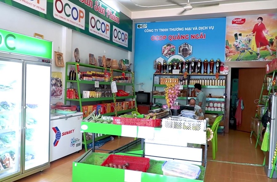 Tỉnh Quảng Ngãi đang nỗ lực xây dựng các sản phẩm ocop